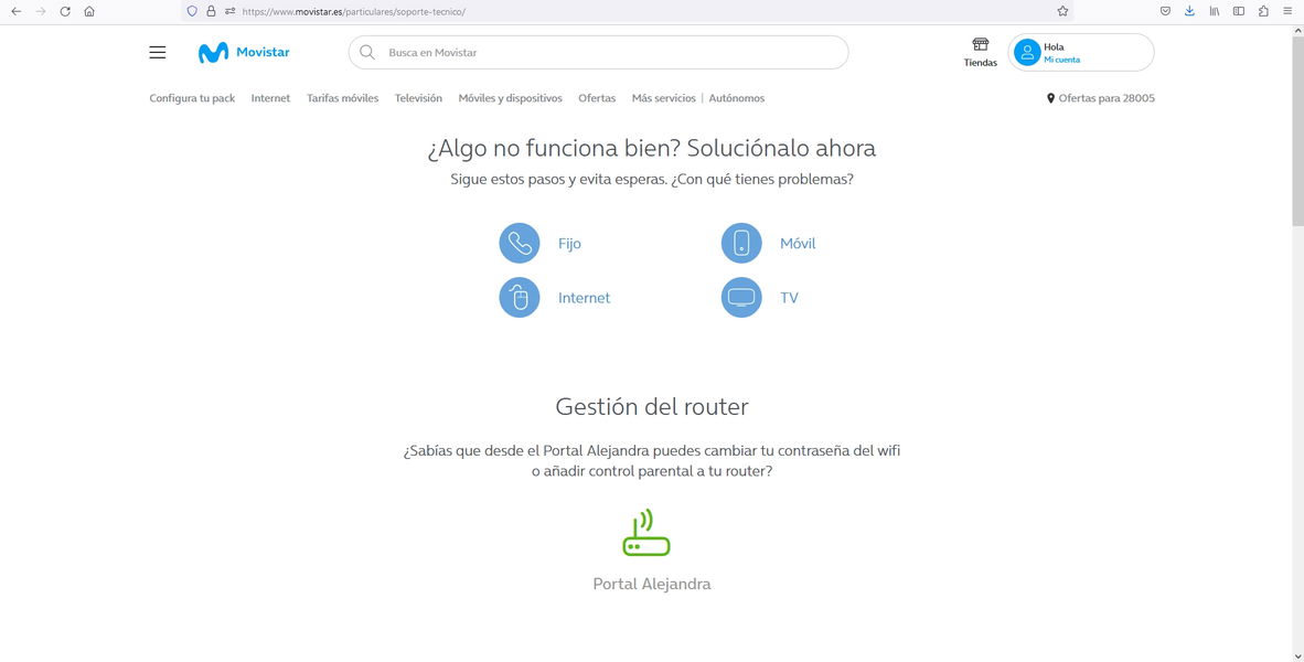 Cómo contactar con el servicio técnico de Movistar