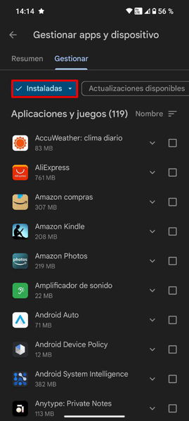 Con este sencillo truco puedes saber cuál fue la primera app Android que instalaste en un smartphone