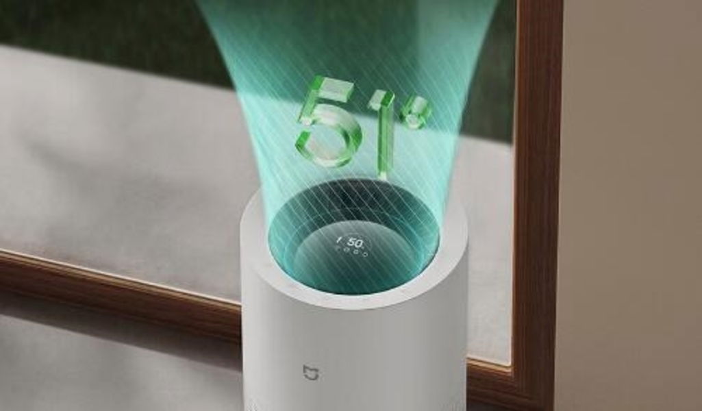 Parece una papelera futurista, pero en realidad es el nuevo humidificador de Xiaomi