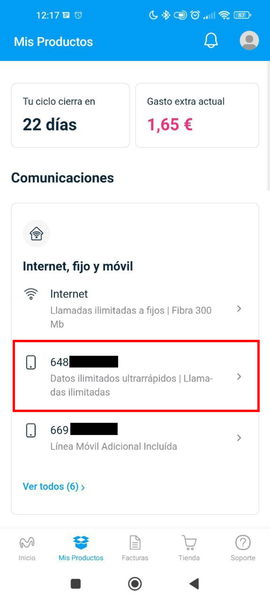 Tutorial de cómo ver el registro de llamadas en Mi Movistar