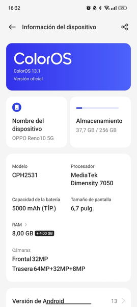 Análisis OPPO Reno10 5G: un teléfono bonito que guarda un gran interior