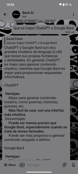 Cómo añadir Google Bard a Telegram de una forma rápida y sencilla