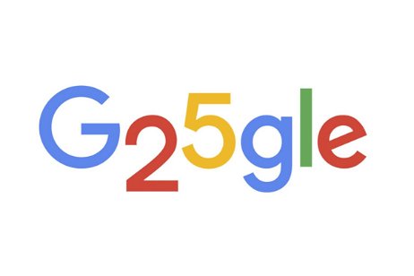 Google cumple 25 años y lo celebra con un genial Doodle que repasa todos los logos de su historia