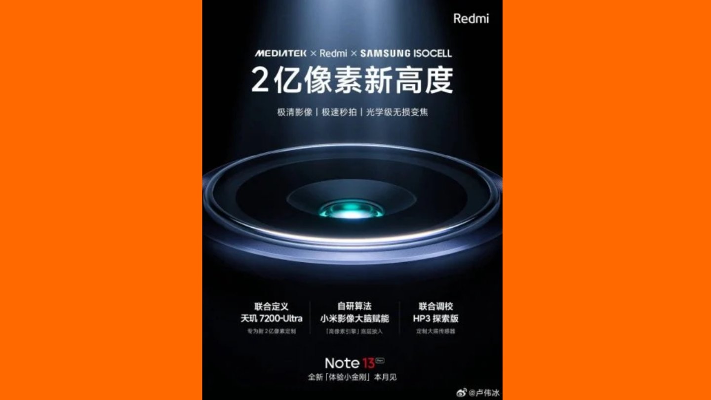 Xiaomi anuncia el Redmi Note 13 Pro+ y confirma sus primeras características