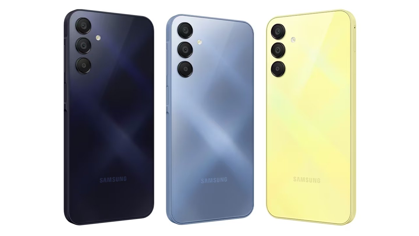 Samsung Galaxy A15 en varios colores