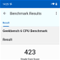 Benchmark GeekBench