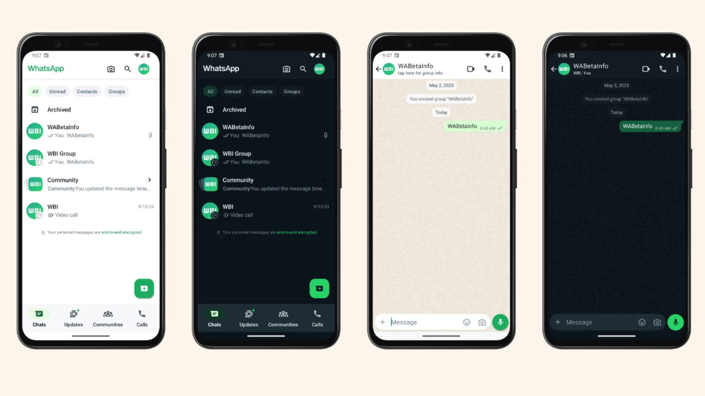 WhatsApp para Android rediseña su interfaz con nuevos iconos y colores