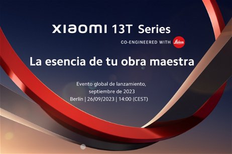 Xiaomi 13T Series en directo: sigue aquí las novedades del evento de Xiaomi