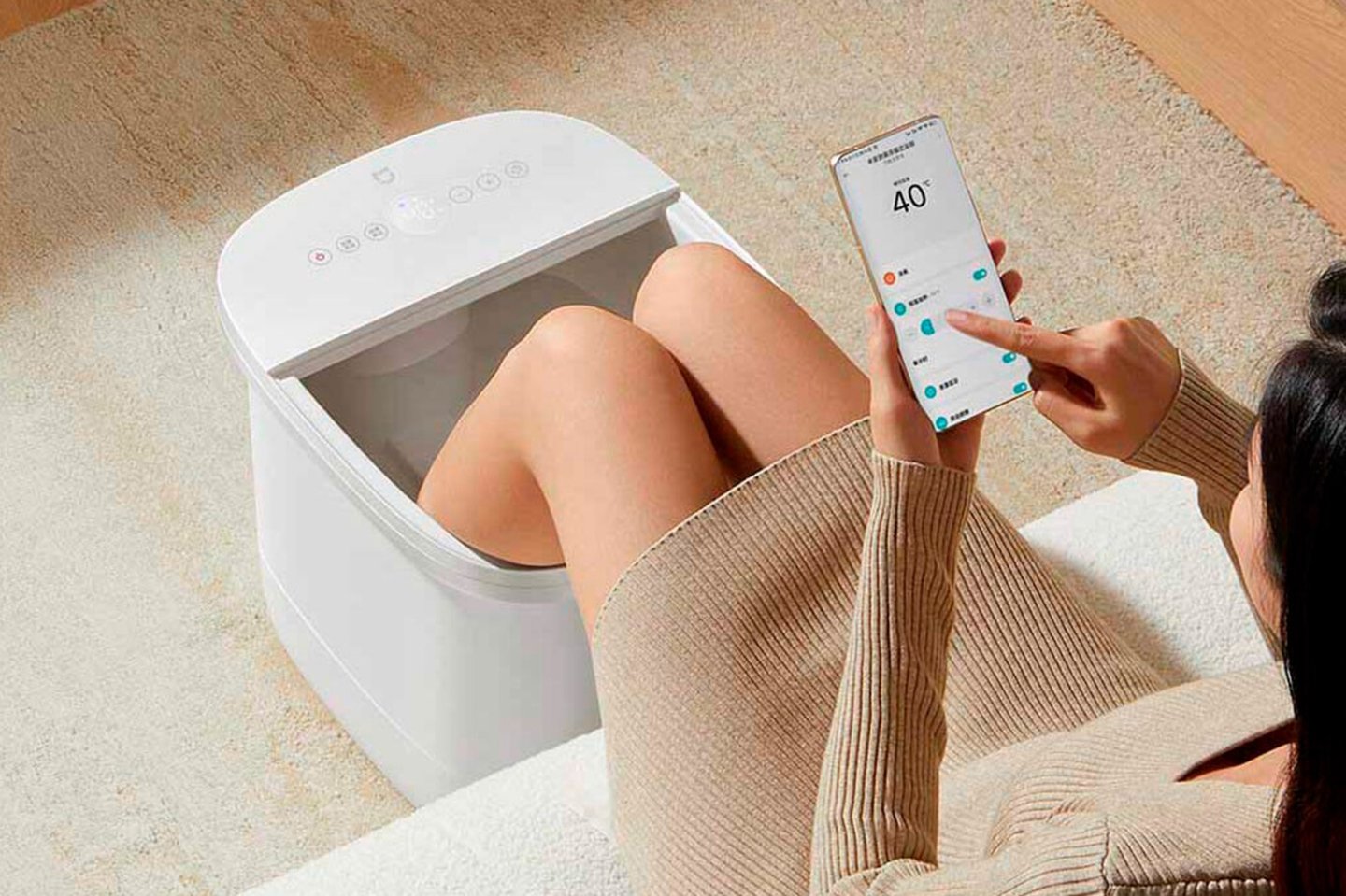 Parece un cubo de fregona, pero en realidad es el nuevo dispositivo inteligente de higiene personal de Xiaomi