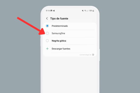 Cómo cambiar la fuente en un Samsung con OneUI (2024)