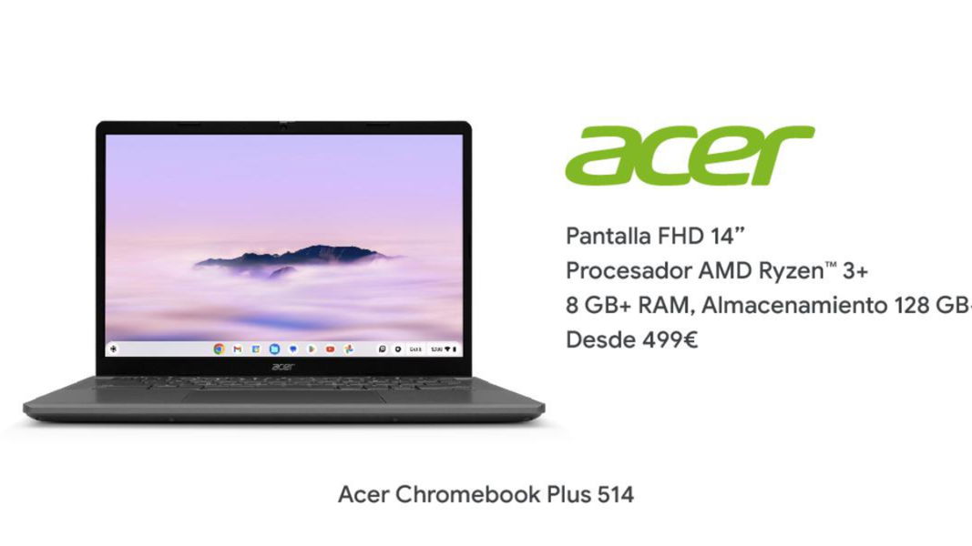 Google Chromebook Plus: los Chromebook más avanzados son el doble de potentes y apuestan por la IA