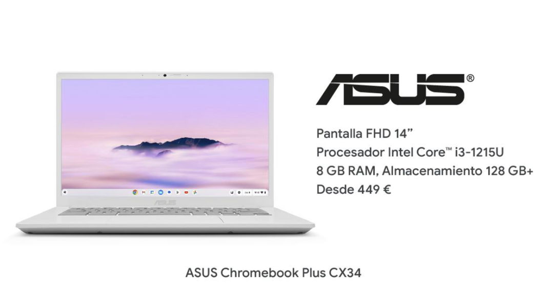 Google Chromebook Plus: los Chromebook más avanzados son el doble de potentes y apuestan por la IA