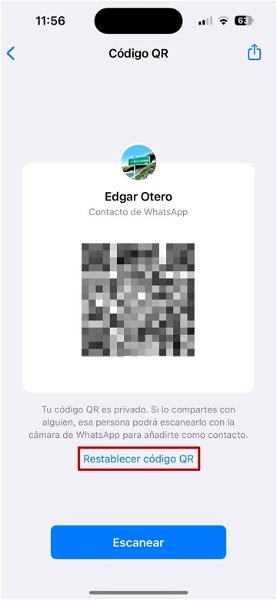 Cómo compartir tu perfil de WhatsApp con un QR