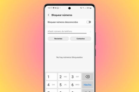 Cómo bloquear números de teléfono en un Samsung con One UI