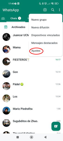 Cómo quitar los mensajes de vídeo instantáneos de WhatsApp