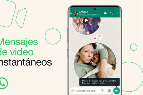 Cómo volver a activar los mensajes de vídeo instantáneos en Whatsap