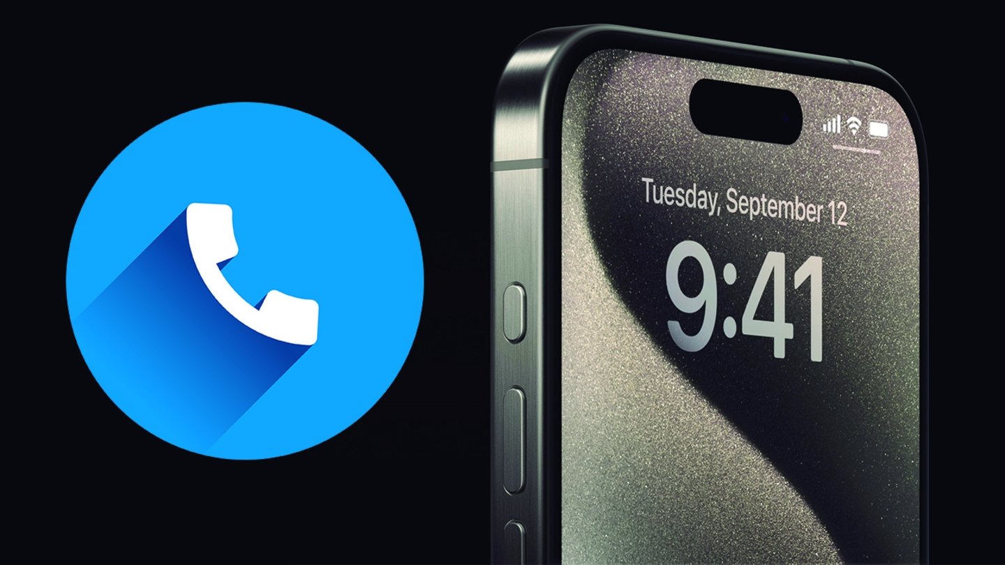 icono de llamadas - móvil iPhone 15 Pro Max