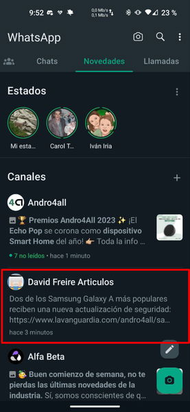 Cómo crear tu propio canal de WhatsApp