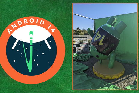 Esta es la nueva estatua de Android 14 que ya ha sido colocada en los jardines de la sede de Google