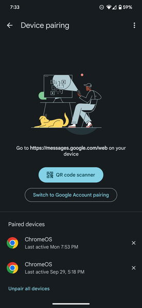 Esta nueva función de Google Mensajes te facilitará la tarea de acceder a tus SMS desde un PC