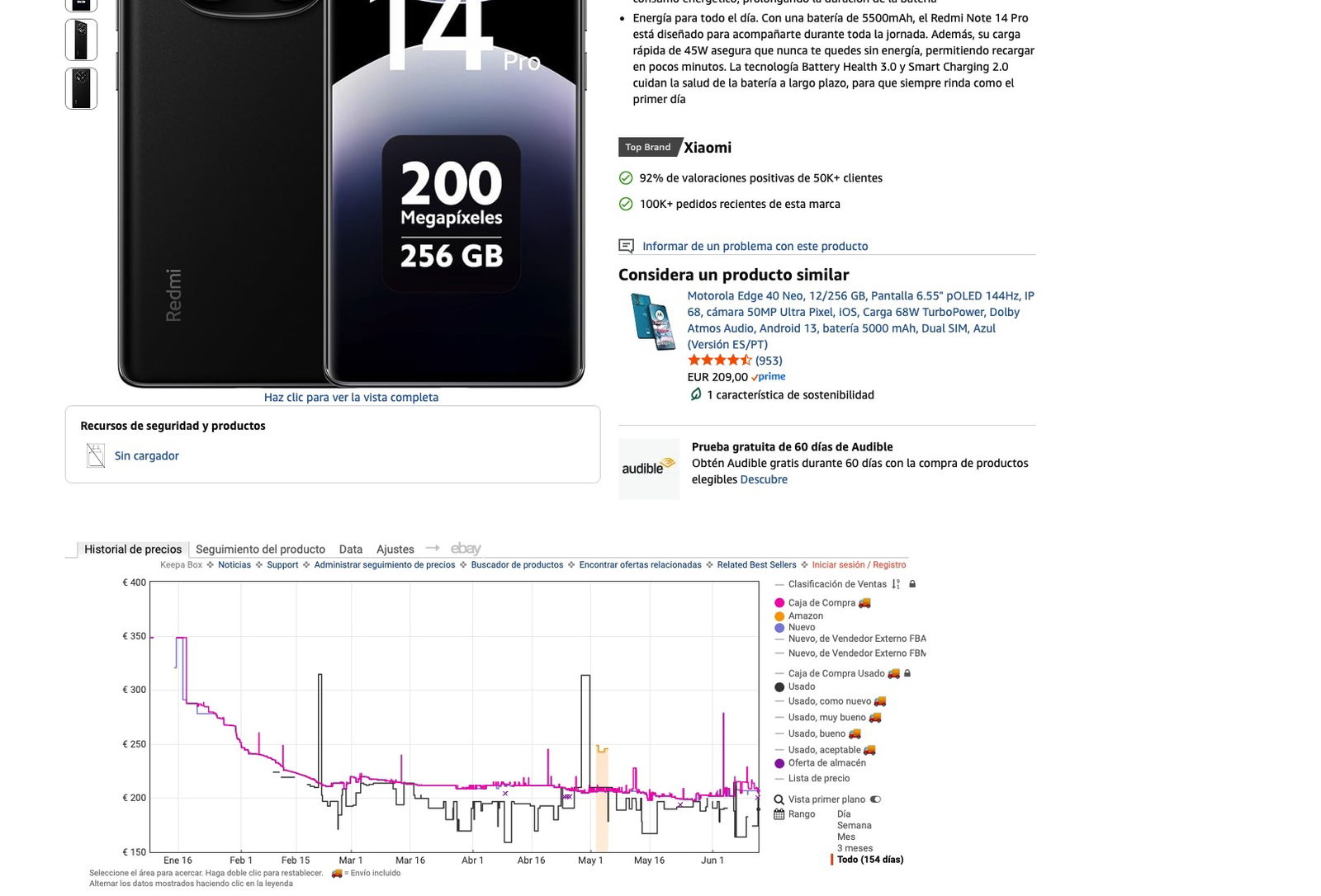 keepa en amazon