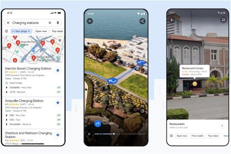 Google Maps se actualiza con vista inmersiva y funciones de IA