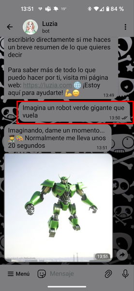 Cómo instalar LuzIA en Telegram y qué puedes hacer con este chatbot de IA