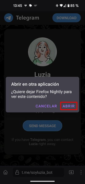 Cómo instalar LuzIA en Telegram y qué puedes hacer con este chatbot de IA