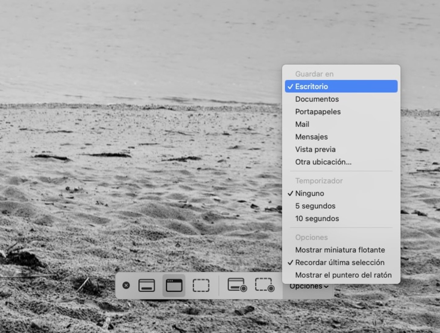 Cómo hacer capturas de pantalla en Mac y cómo cambiarlas de carpeta