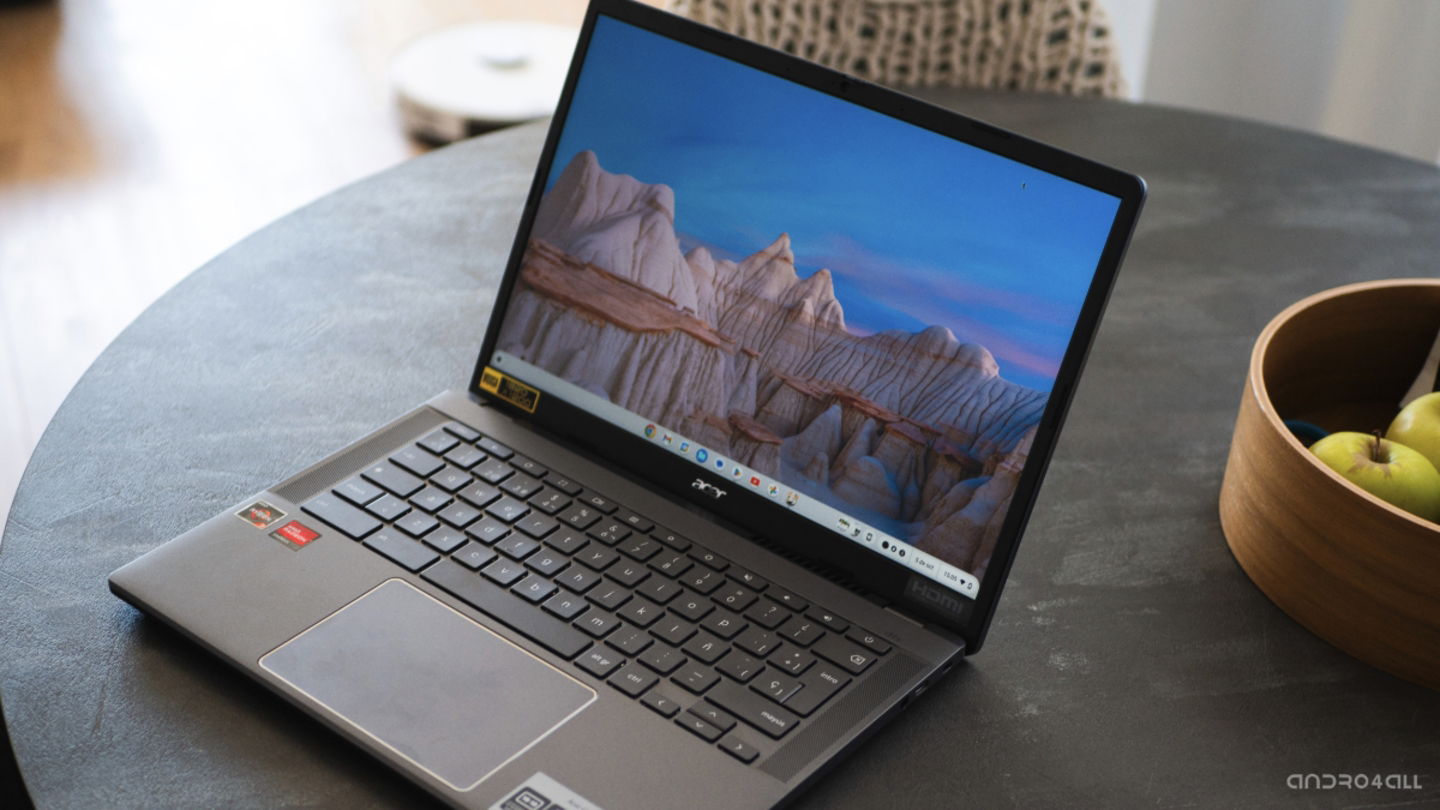 Pantalla del Acer Chromebook Plus