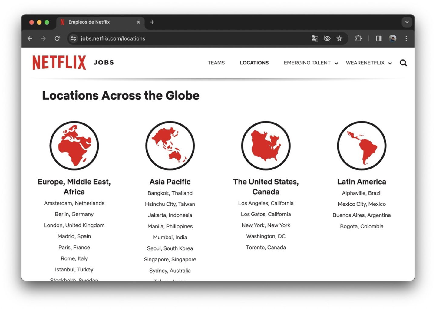 Cómo trabajar en Netflix: cómo presentar tu candidatura