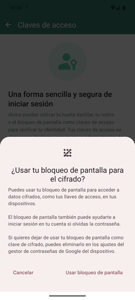 Passkeys en WhatsApp: qué son, cómo se usan y cómo activarlas para no tener que volver a usar contraseñas