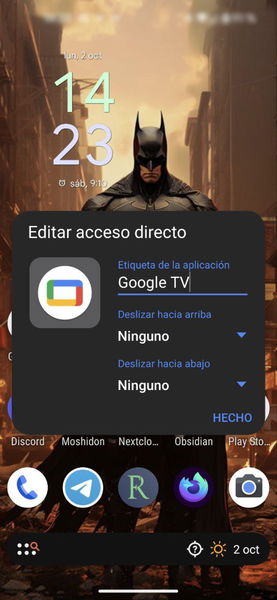 Cómo crear un acceso directo al mando de Android TV en la pantalla de inicio de tu móvil