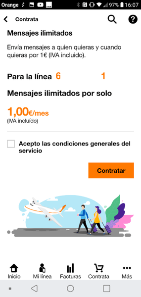 Cómo tener SMS ilimitados en Orange