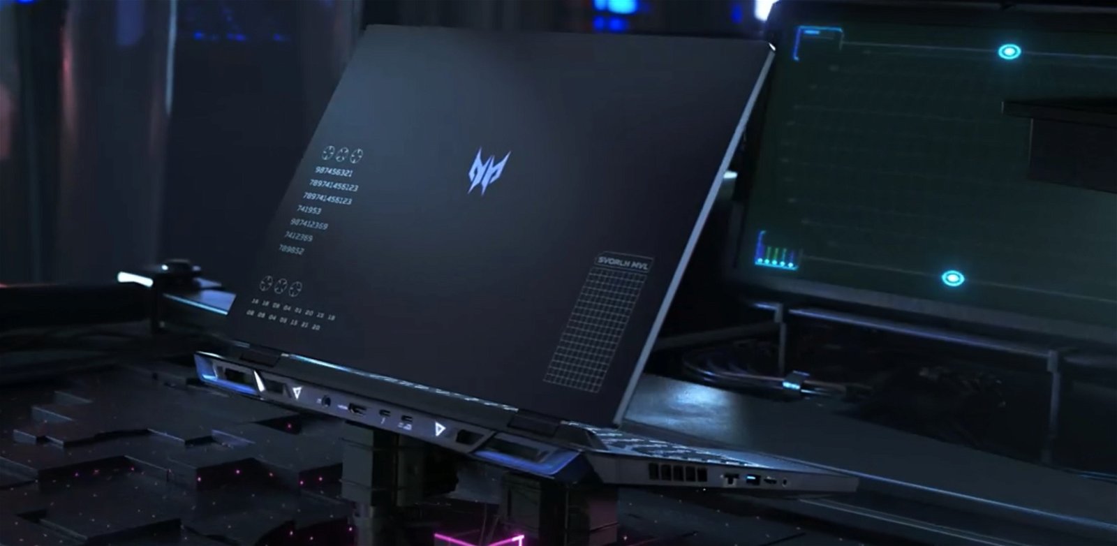 Acer Predator Helio Neo 16 trasera