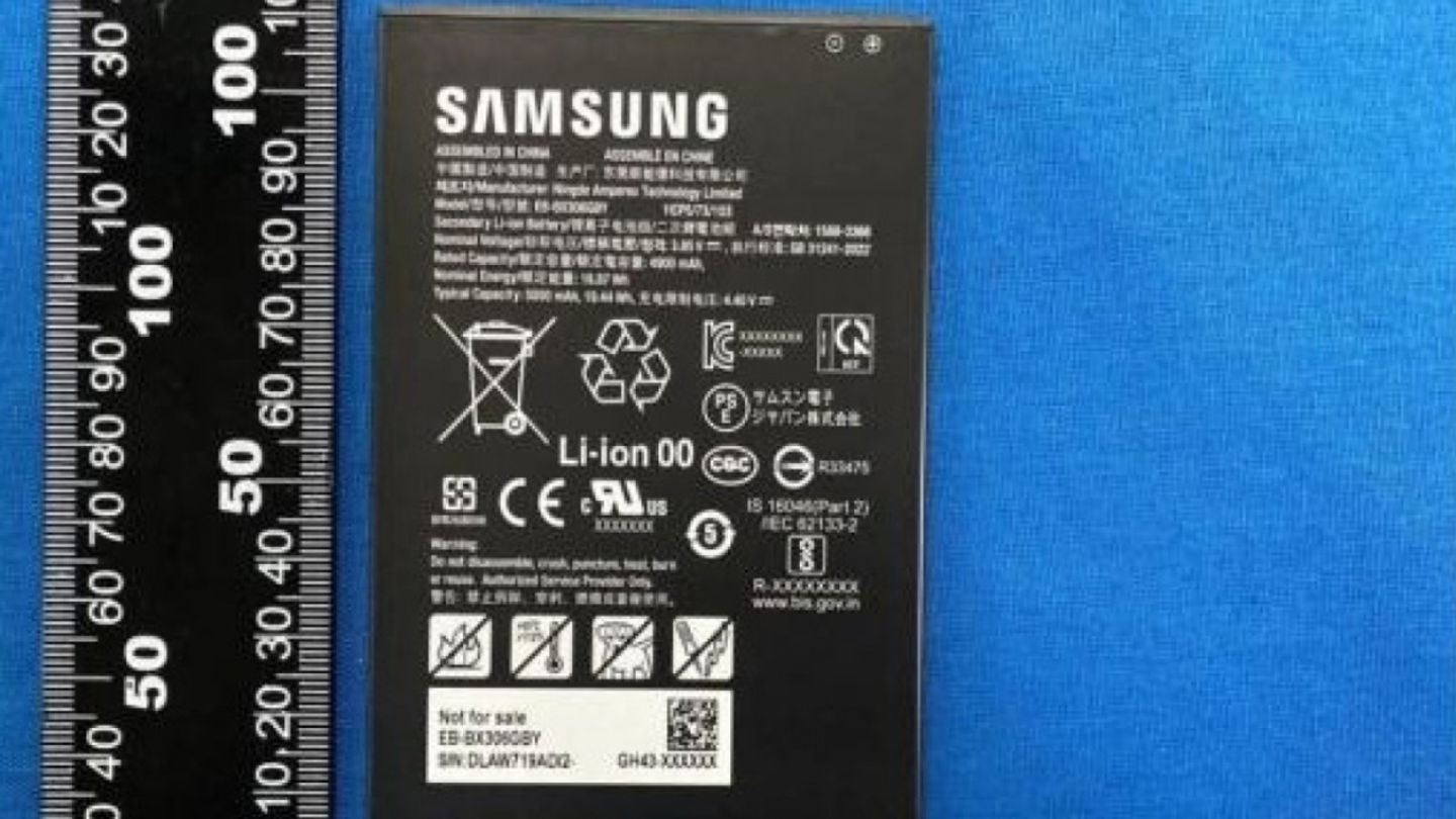 Batería extraíble de la Samsung Galaxy Tab Active5