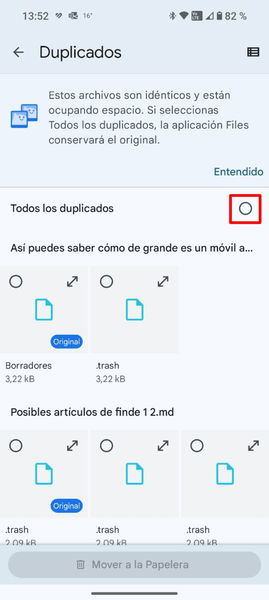 ¿Quieres liberar espacio de almacenamiento en tu móvil Android? Esta app gratuita te facilitará dicha tarea