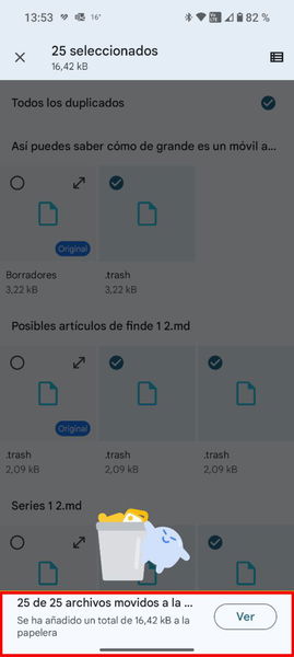 ¿Quieres liberar espacio de almacenamiento en tu móvil Android? Esta app gratuita te facilitará dicha tarea