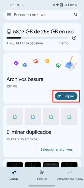 ¿Quieres liberar espacio de almacenamiento en tu móvil Android? Esta app gratuita te facilitará dicha tarea