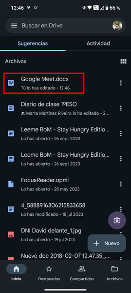 Cómo convertir un archivo de Word en PDF con tu móvil Android sin instalar apps de terceros