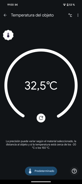 Google Pixel 8 Pro App Termómetro 2