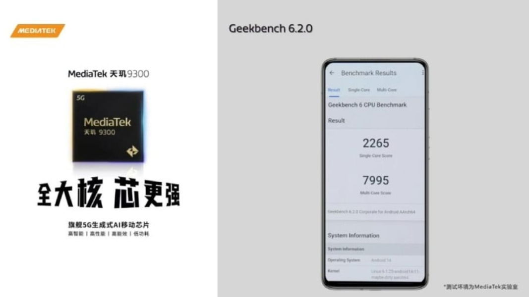 MediaTek presume de Dimensity 9300 y destroza al Snapdragon 8 Gen 3 en benchmarks