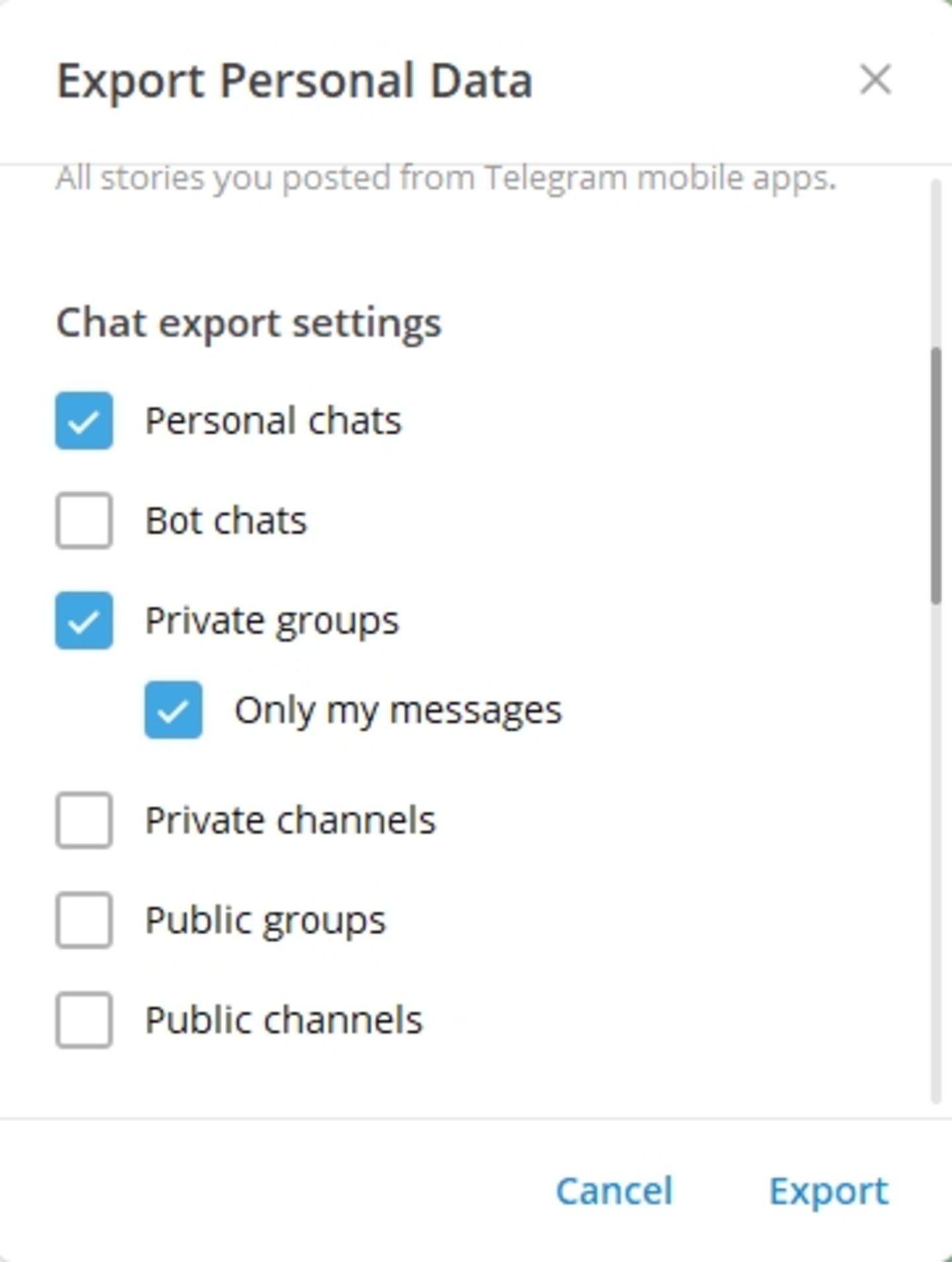 Cómo recuperar mensajes borrados en Telegram paso a paso