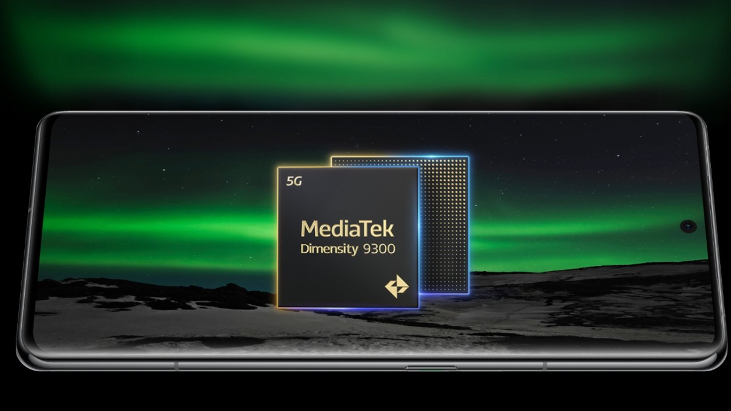 Movil con procesador MediaTek Dimensity 9300