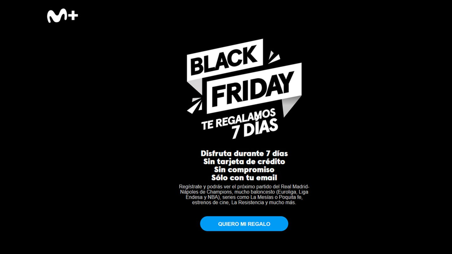 Movistar Plus+ será gratis durante 7 días: prueba la plataforma de streaming sin introducir tu tarjeta