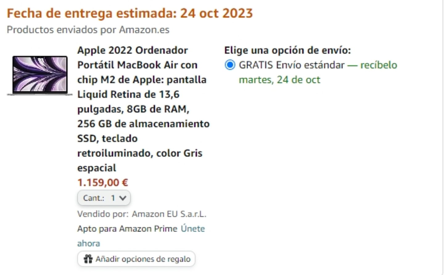 Cómo cambiar la fecha de entrega de mi pedido de  