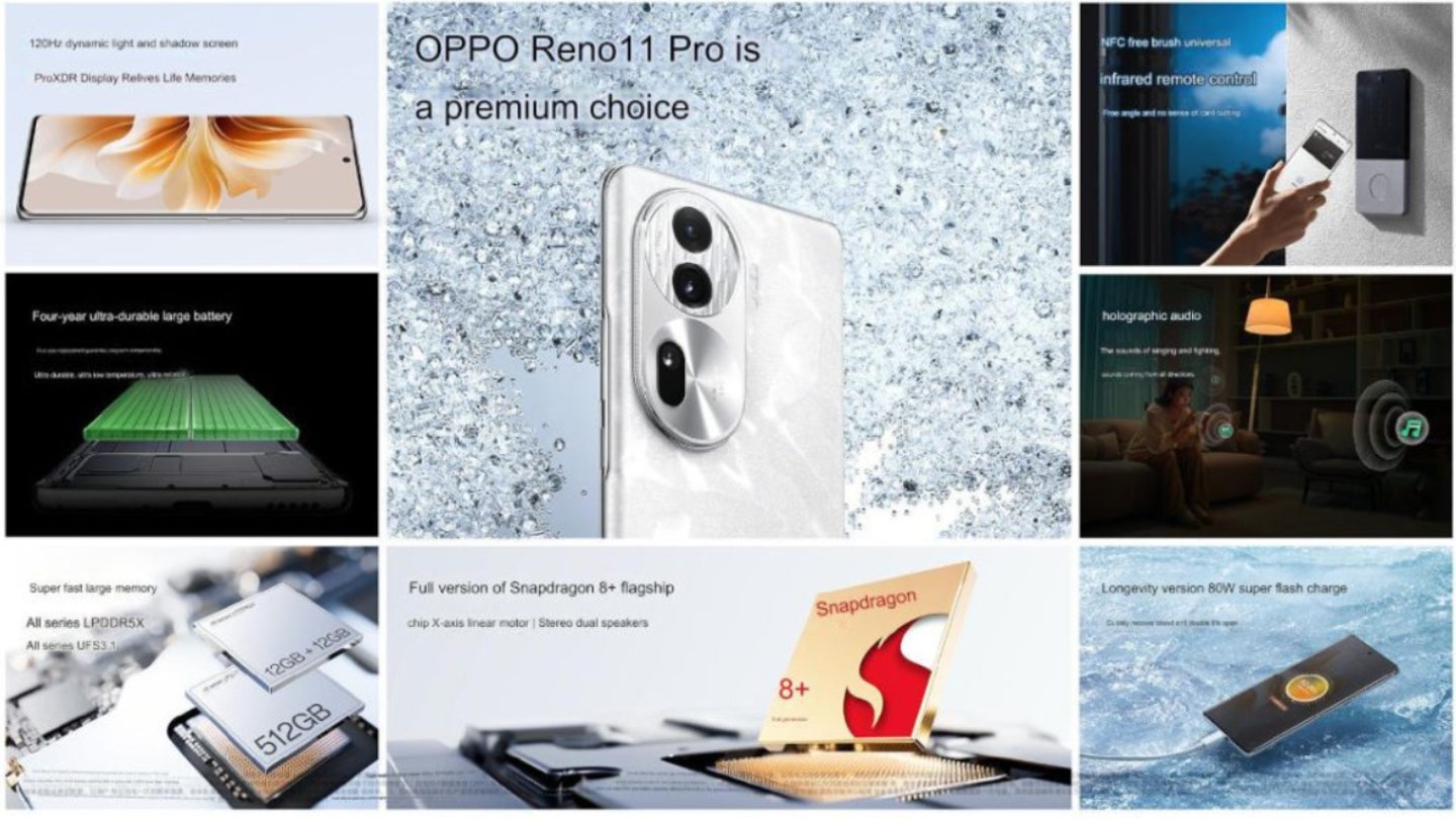 Nuevos OPPO Reno11 y Reno11 Pro: la gama alta económica de OPPO se renueva al completo