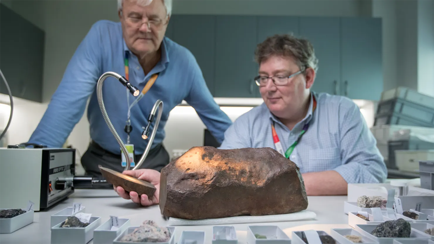 La piedra encontrada en Marysborough que realmente era un meteorito