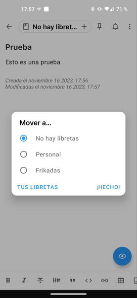 Esta app de notas gratuita es la mejor alternativa a Google Keep que puedes encontrar en Android