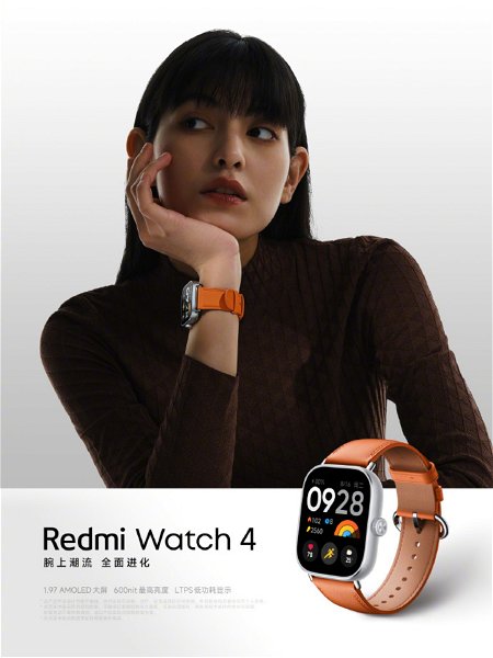 Redmi Watch 4: el smartwatch económico definitivo tendrá pantalla AMOLED,  caja de aluminio y corona giratoria